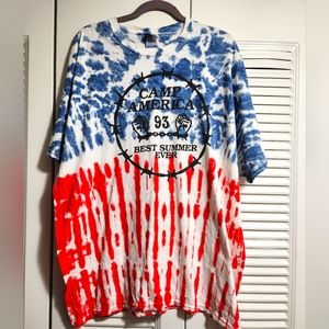 Vic mensa x 93 punx. Camp america tie dye. Size xxl